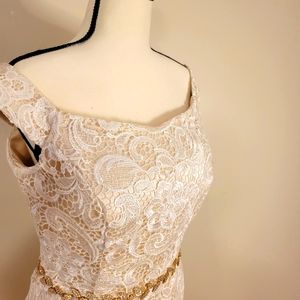 Custom, "Not my First Wedding" Dress